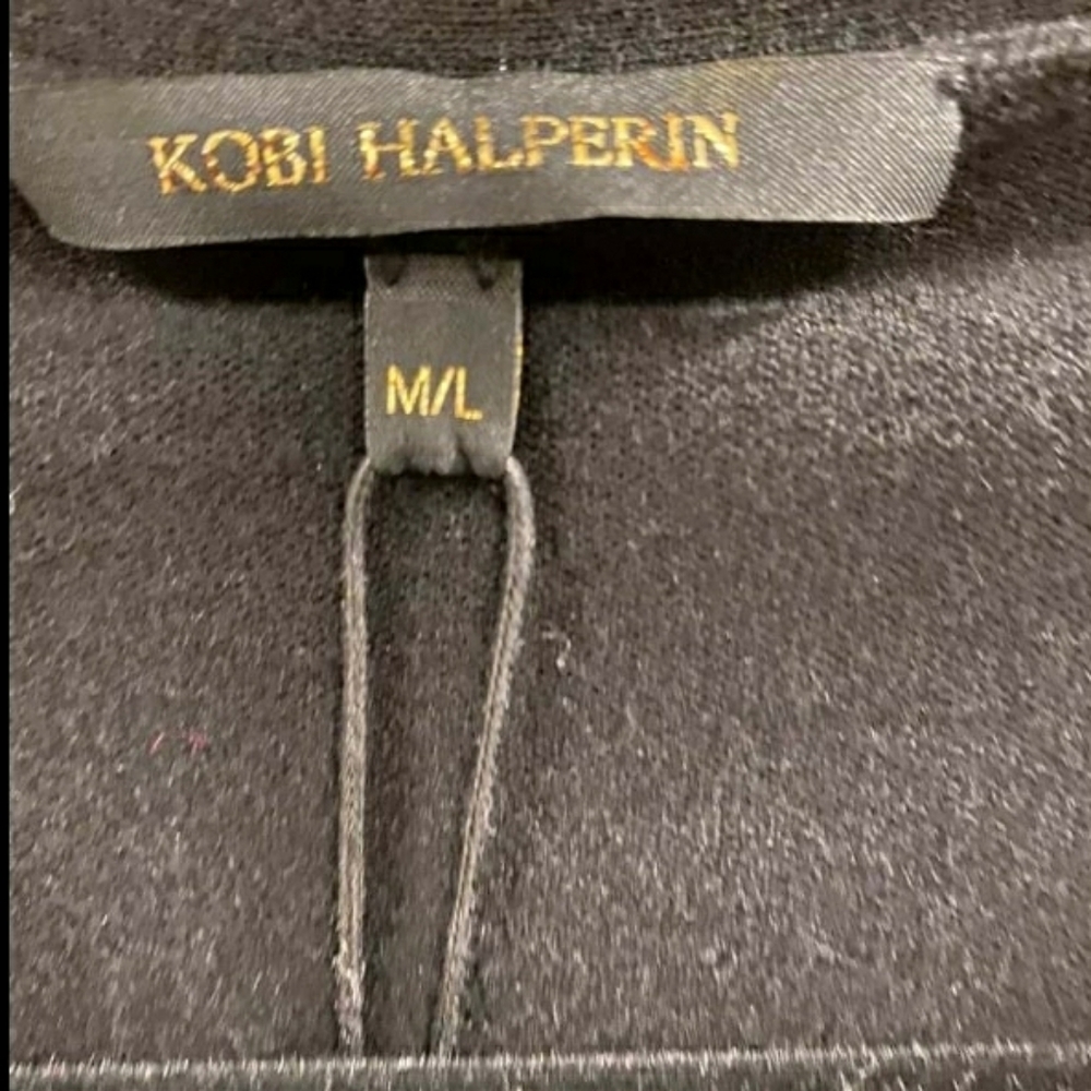Kobi Halperin split cape  Open Front  Sweater - Picture 6 of 13